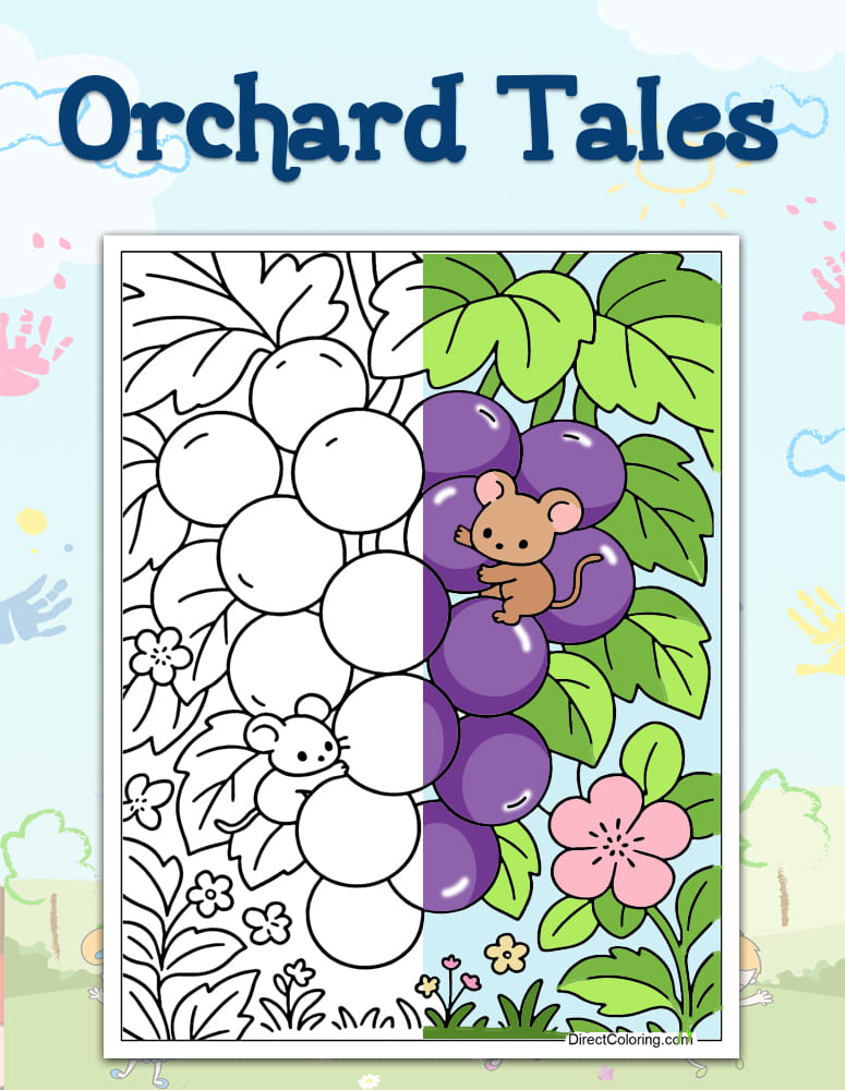 Orchard Tales Coloring Pages